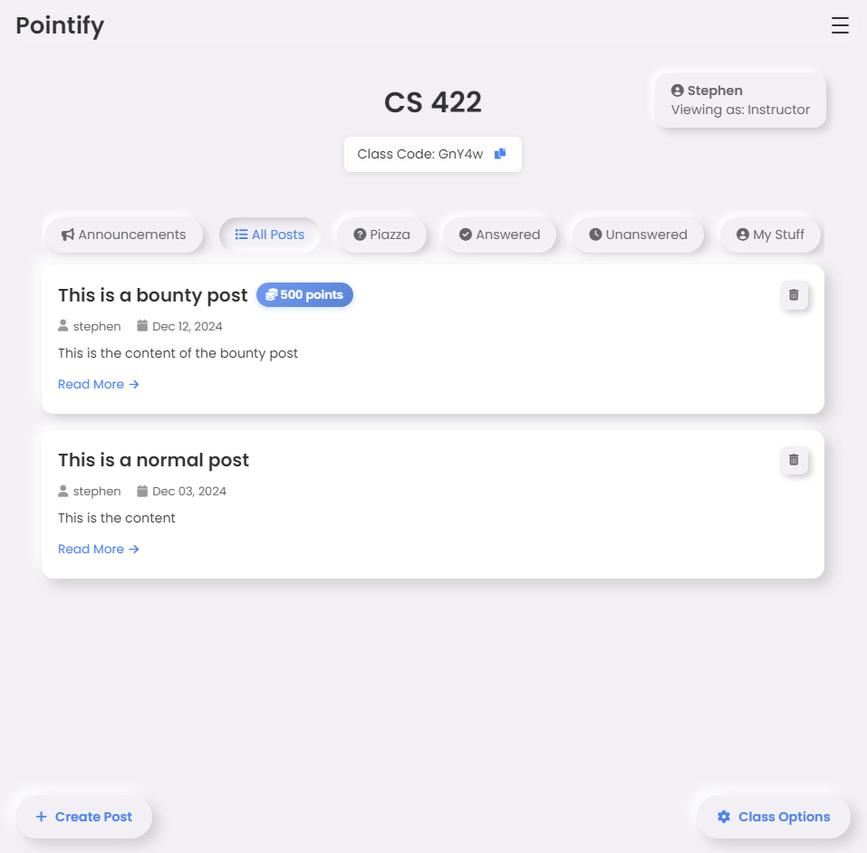 Pointify